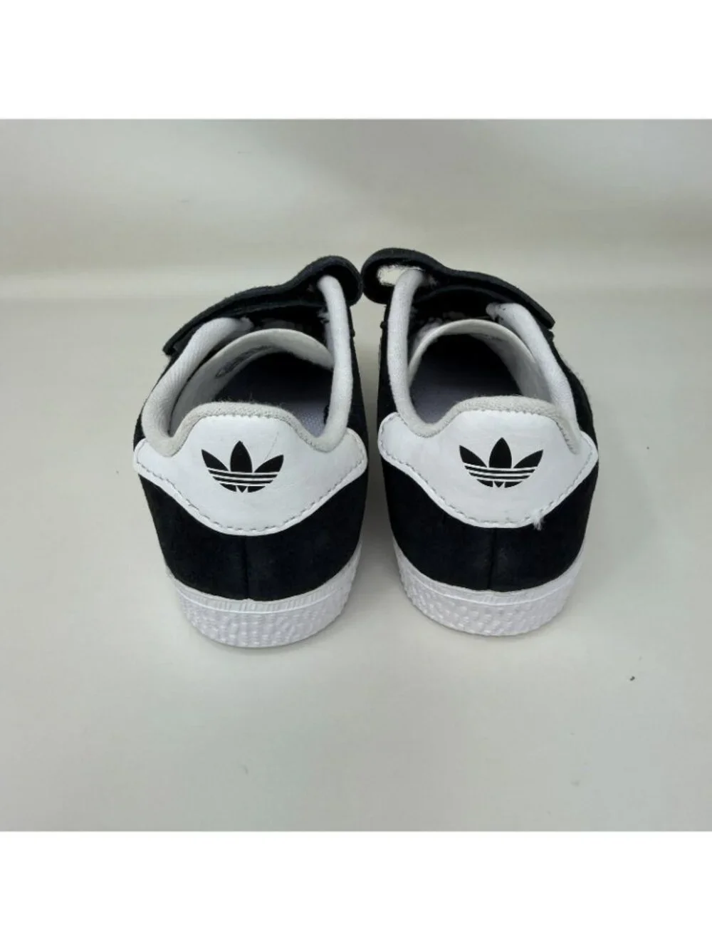 Adidas Gazelle CF I Athletic Shoes Black White Toddler Size 85